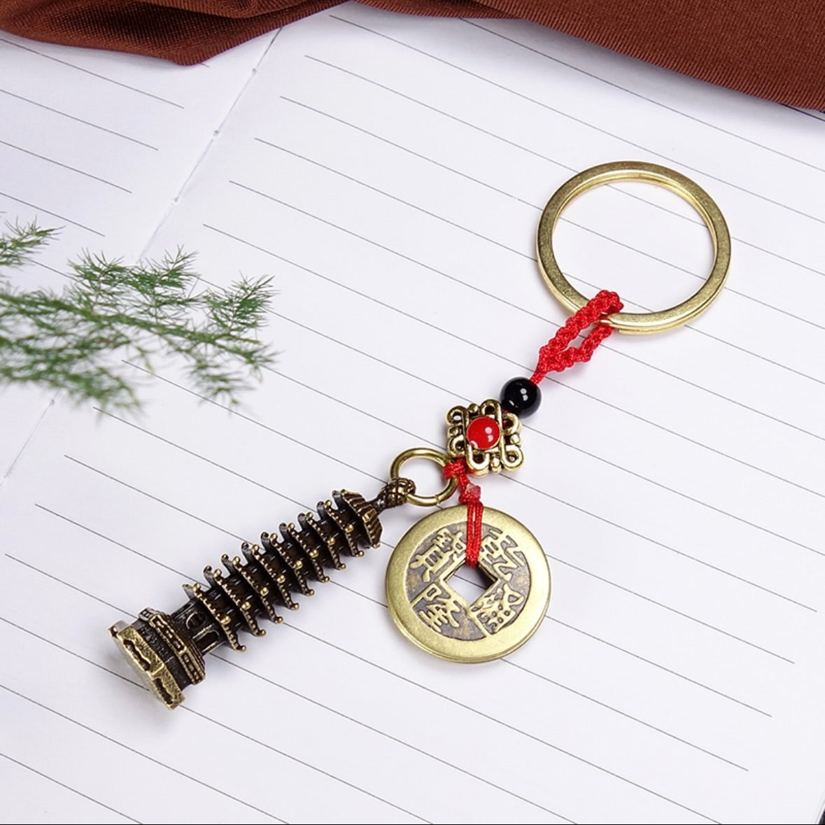 文昌塔钥匙扣（已开光）