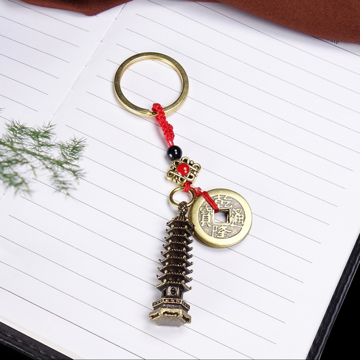 文昌塔钥匙扣（已开光）