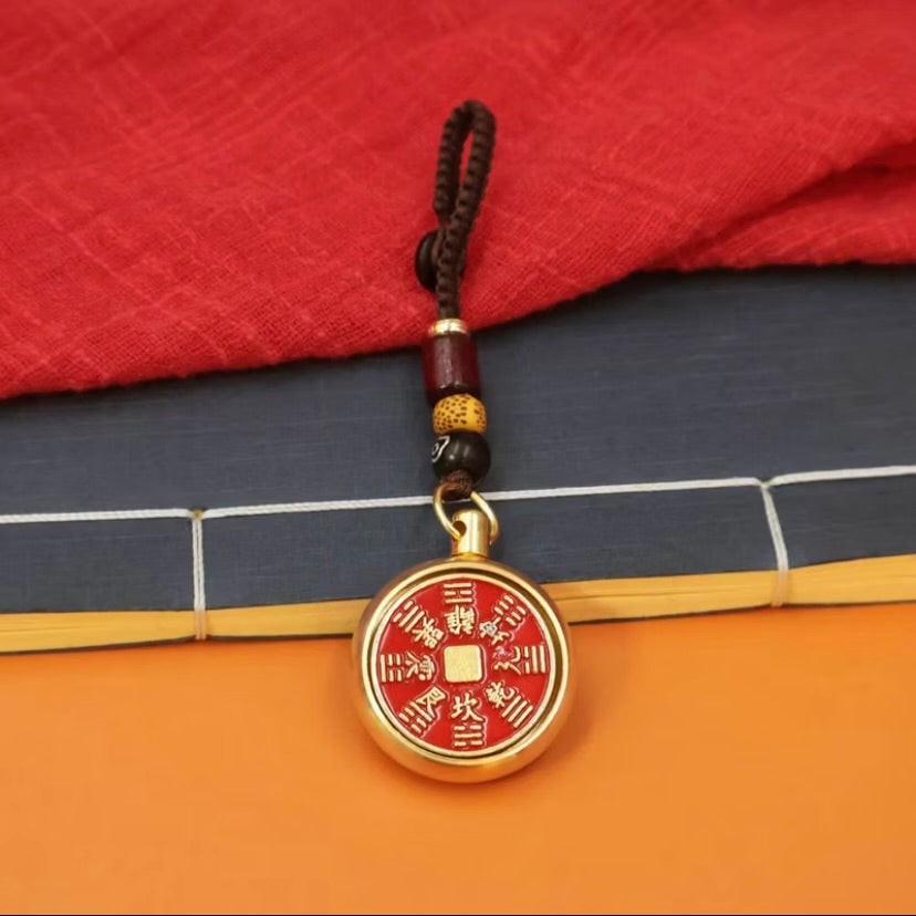 山鬼花钱钥匙扣（已开光）